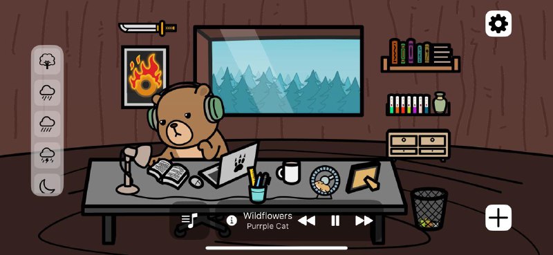 Lofi Bear: Pomodoro Timer