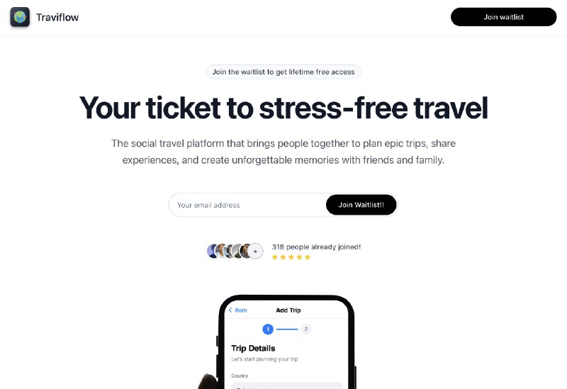 Traviflow - Social Travel Planning & Group Trip Organizer