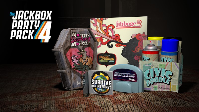 The Jackbox Party Pack 4 | Download and Buy Today - Epic Games Store