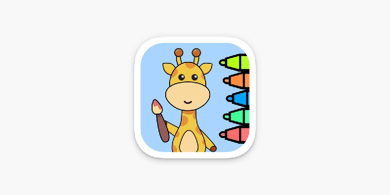 ‎Colouring and drawing for kids